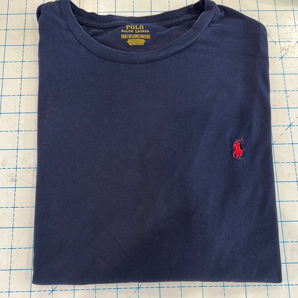 Polo by Ralph Lauren Men's Navy Shirt